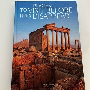 Hard Cover Book, large collection coffee table book, travel sights countries